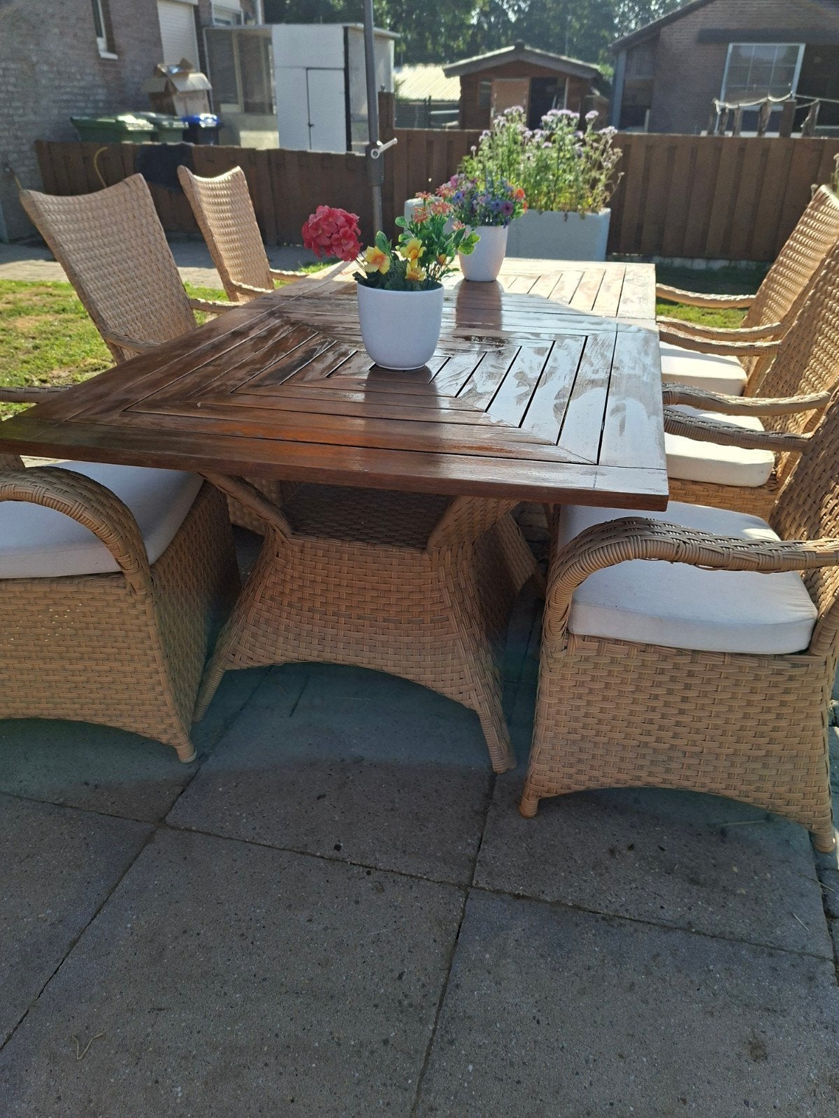 Te koop deze mooie sjieke apple bee tuinset, Ophalen of Verzenden, Zo goed als nieuw