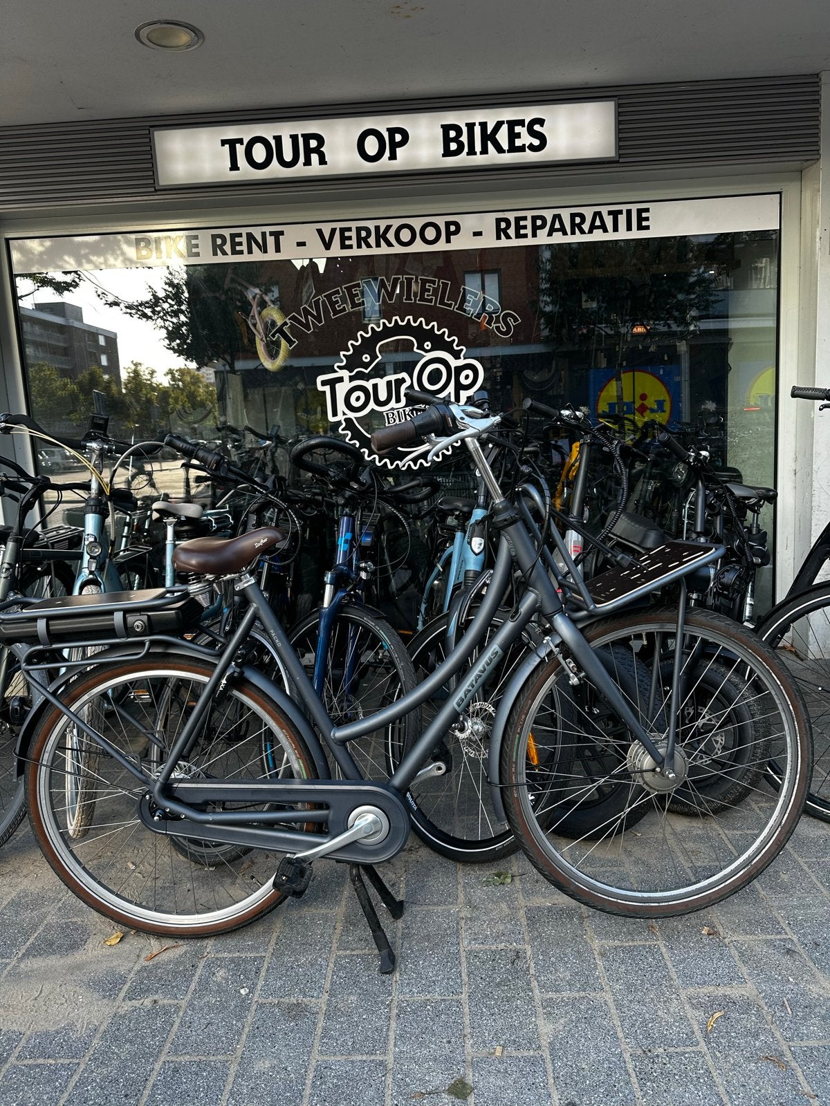 Elektrische Sparta Packd transportfiets D61 cm, Sparta, Gebruikt, 1062 bk, Ophalen of Verzenden