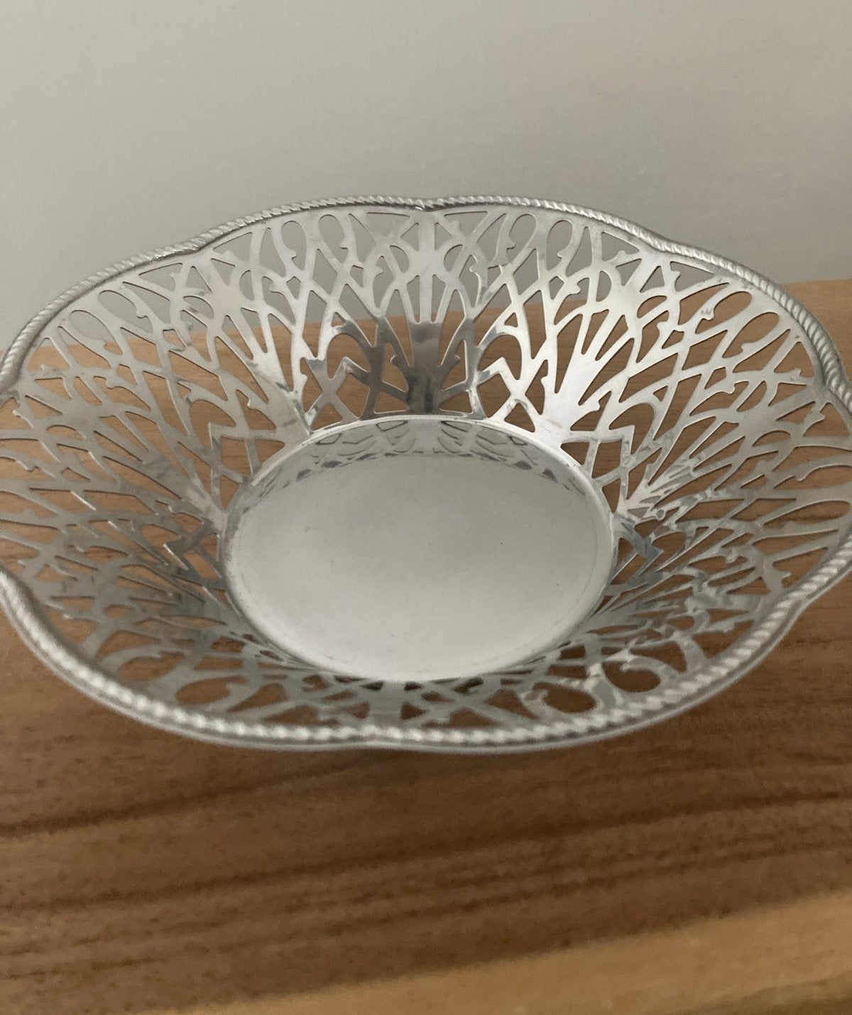 Vintage - Alessi Italy design schaal stainless steel, Verzenden