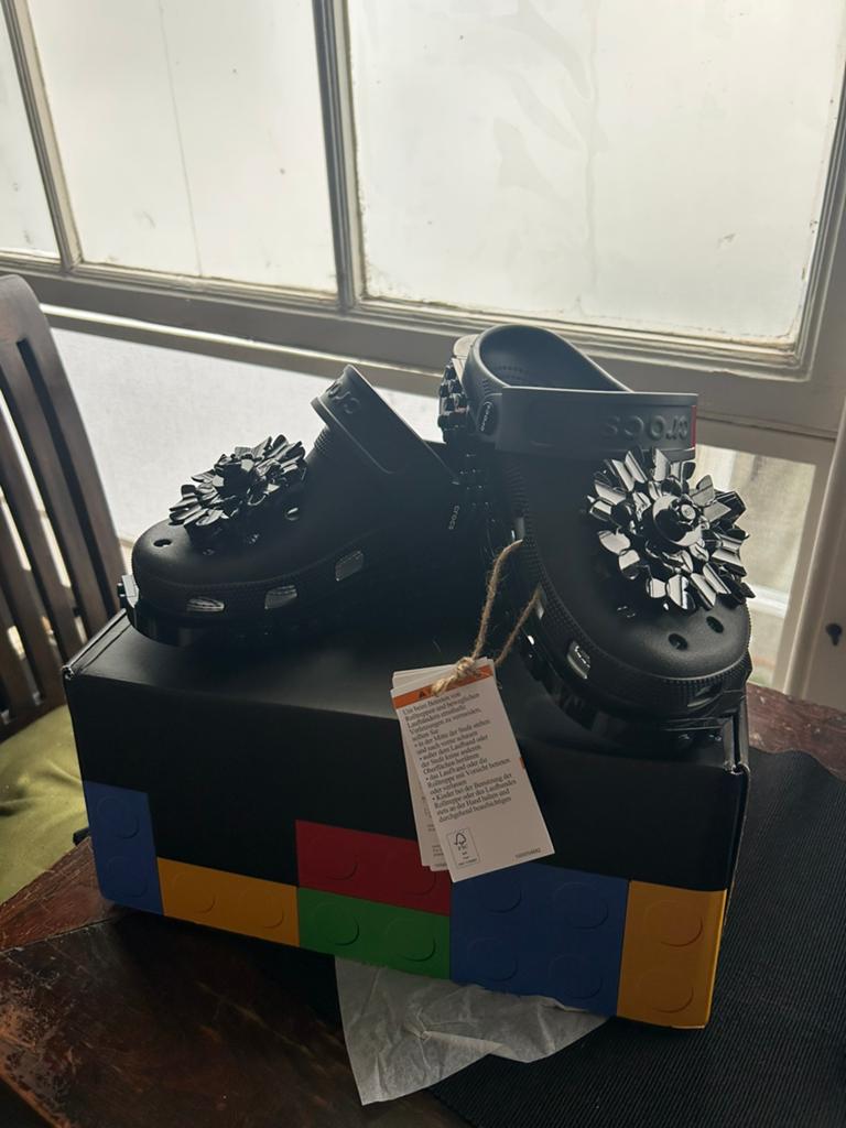 Crocs LEGO Midnight Garden Clog, Ophalen, Klompen, Zwart, Nieuw