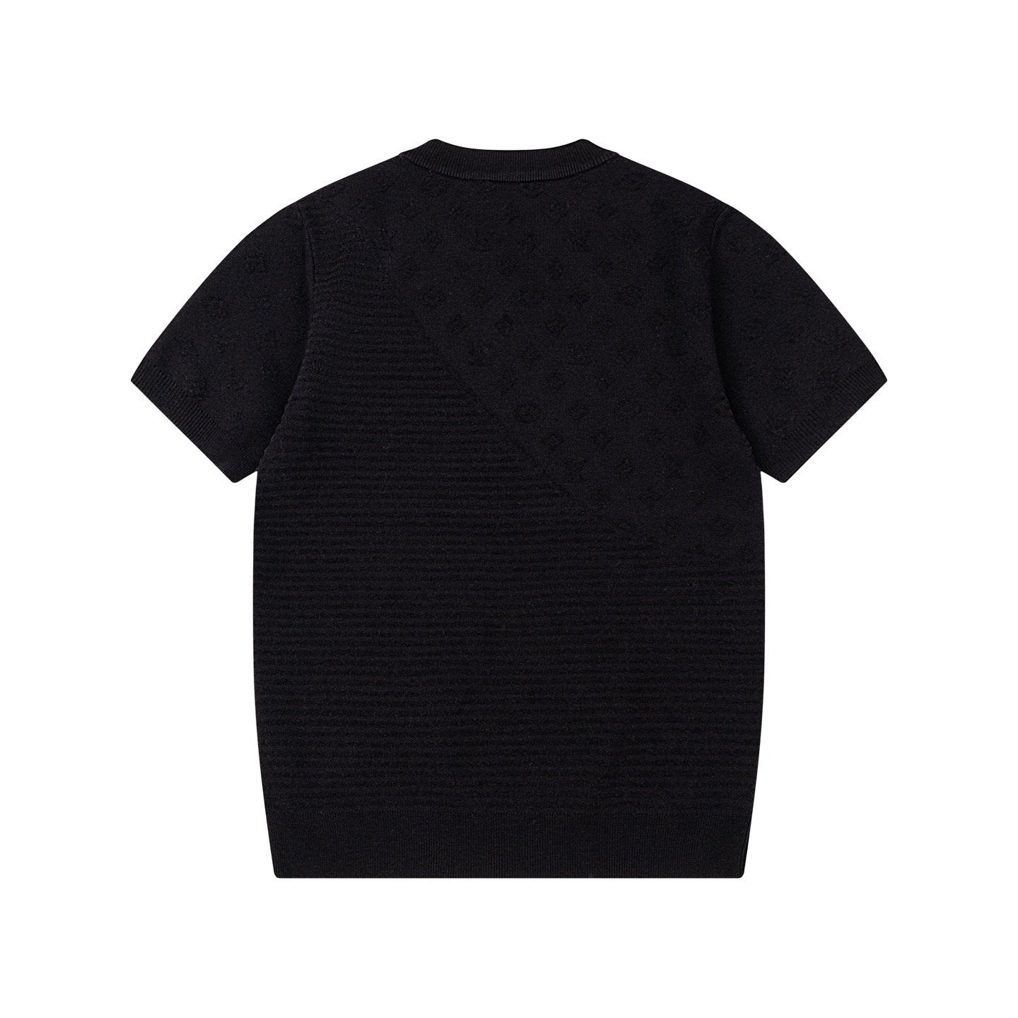 Louis Vuitton Shirt Short Sleeved Crewneck Knit — Maat L, Ophalen of Verzenden, Nieuw, Maat 48/50 (M), Zwart