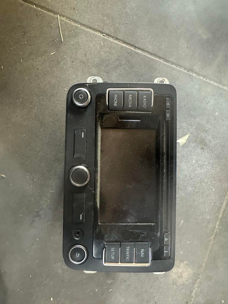 Originele Volkswagen Caddy Radio Navigatie Systeem, Ophalen of Verzenden, Gebruikt, Volkswagen