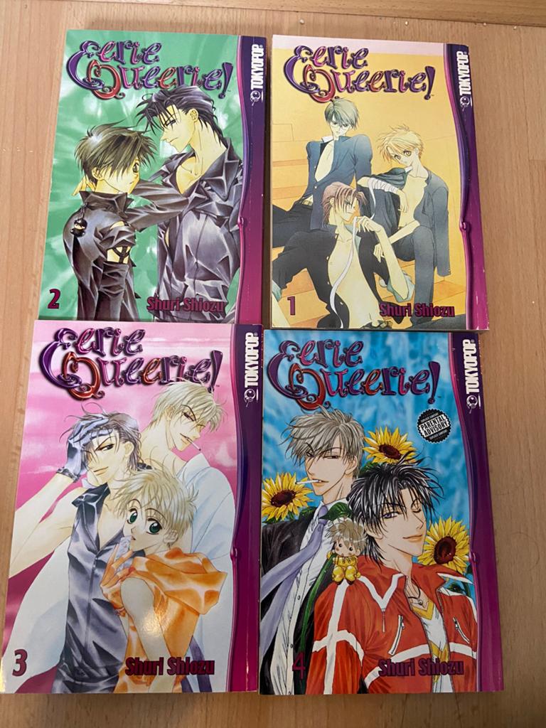 Eerie Queerie (Yaoi) Manga compleet!, Boeken, Strips | Comics, Complete serie of reeks, Ophalen of Verzenden, Zo goed als nieuw