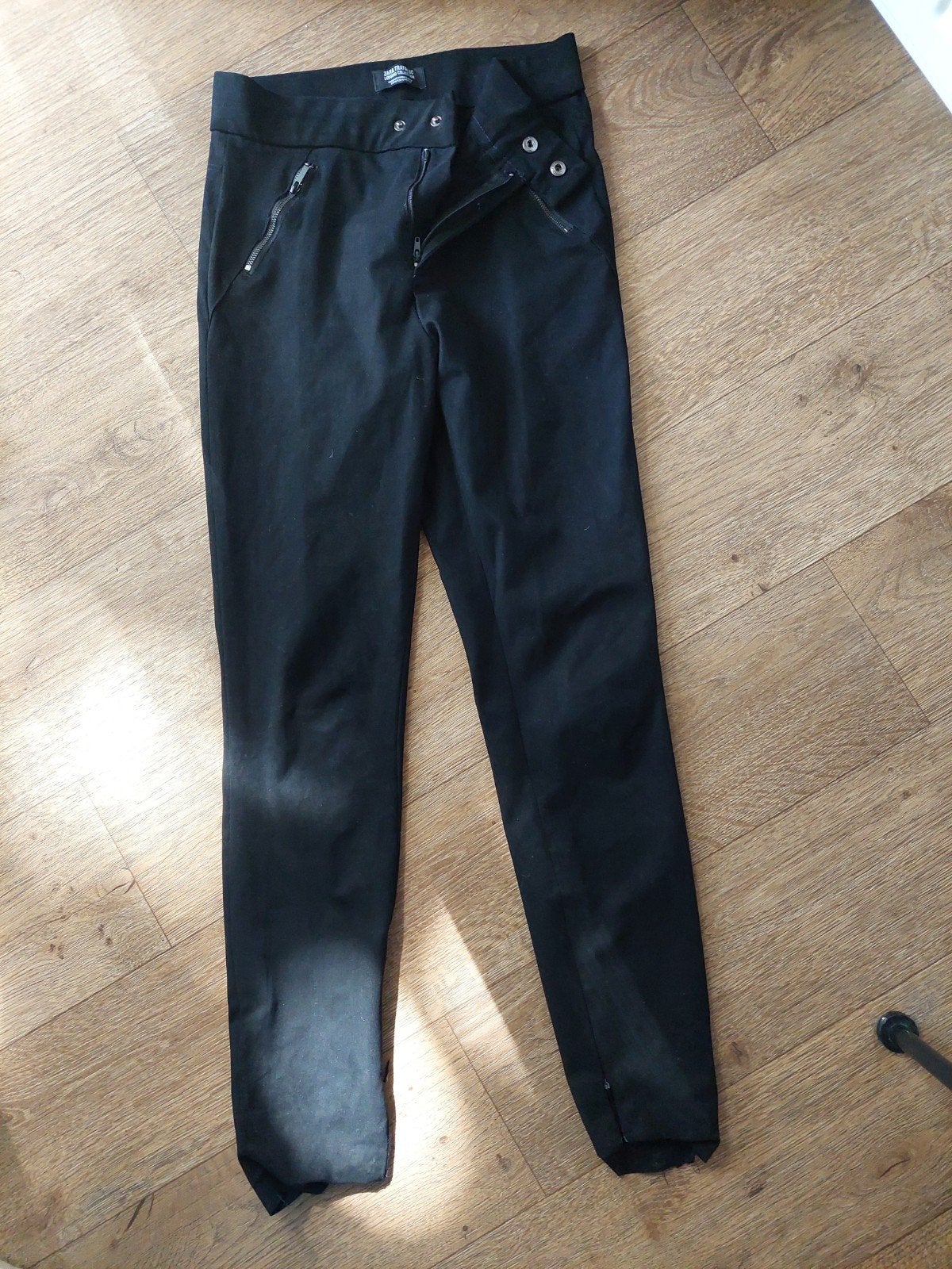Zwarte Zara Trafaluc  maat M, Zwart, Zara Trafaluc, Lang, Gedragen