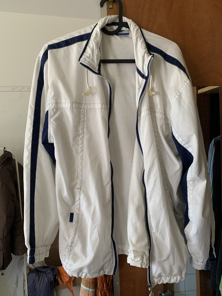 jacket, Ophalen, Maat 48/50 (M), Wit, Zo goed als nieuw