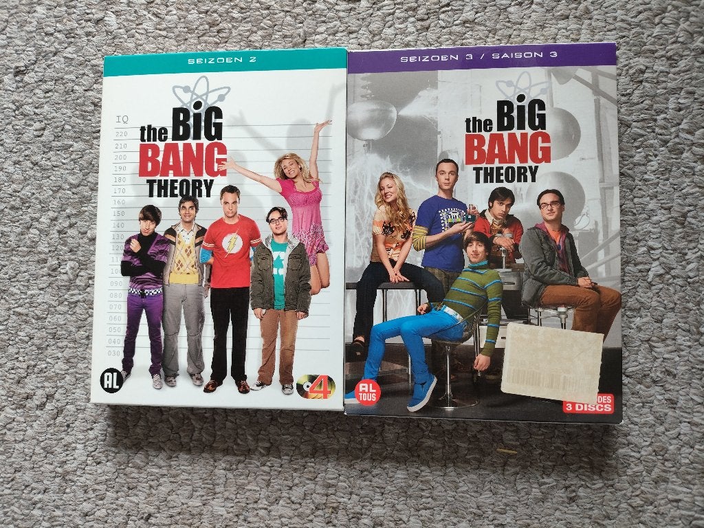 The Big Bang Theory Seizoen 2 en 3. Nederlands ondertiteld., Alle leeftijden, Ophalen of Verzenden, Zo goed als nieuw, Nederlands