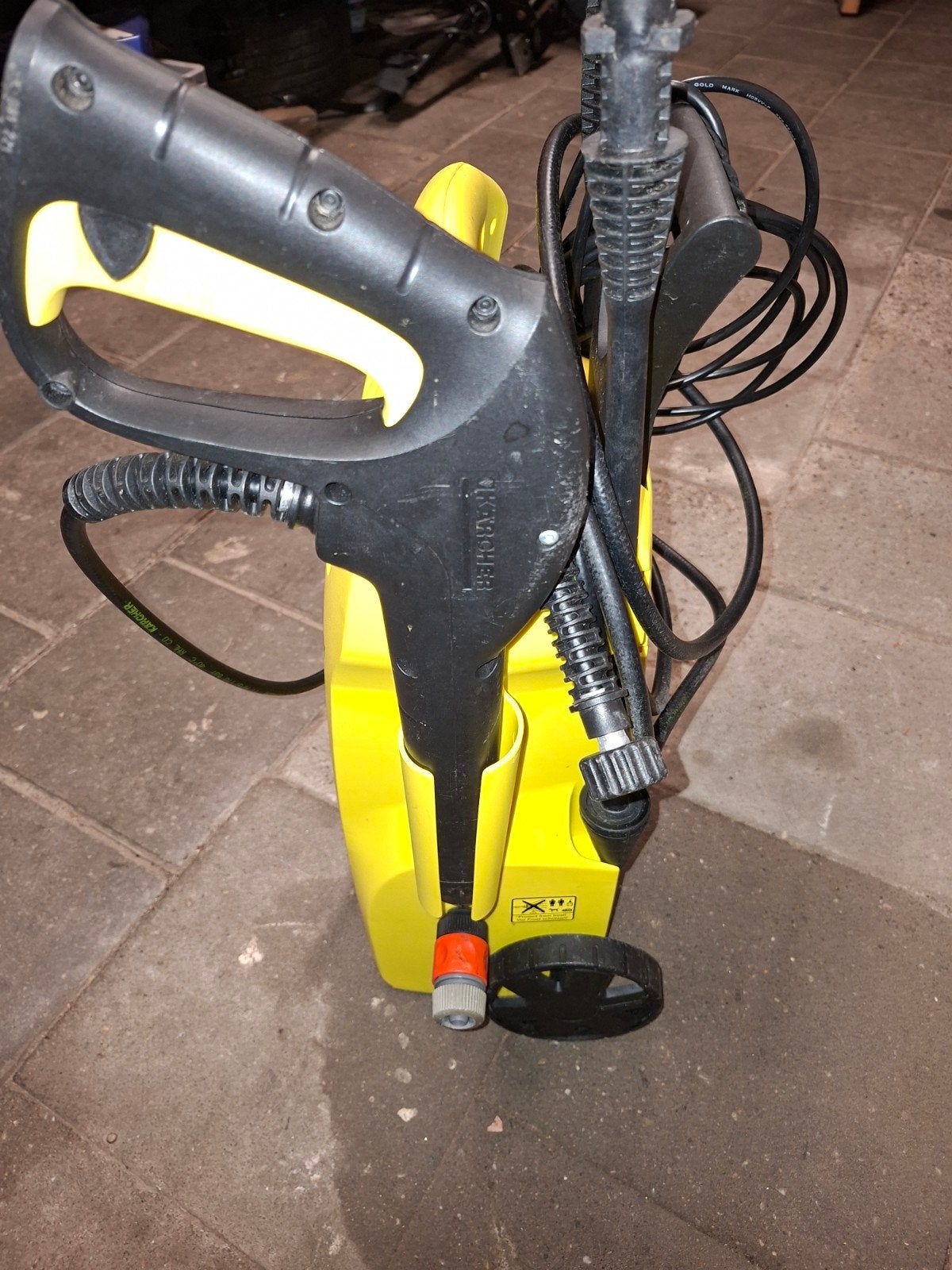 karcher hogedrukspuit reiniger, Ophalen