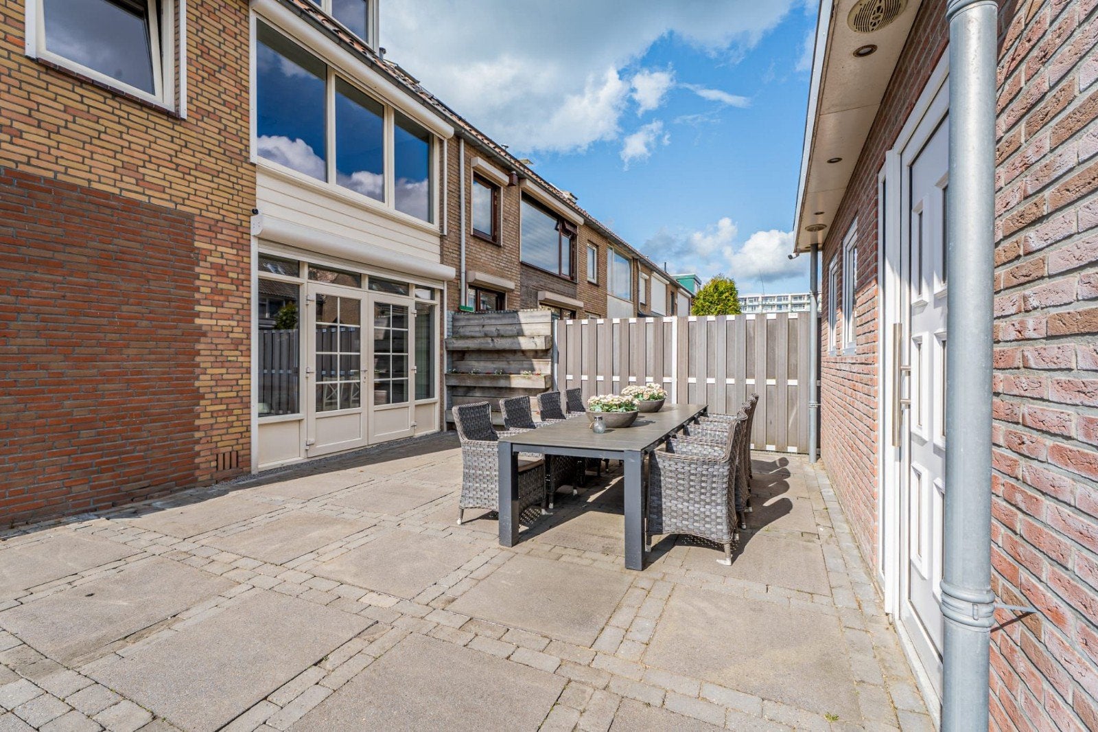 Lange buiten tafel 8 personen, Ophalen of Verzenden