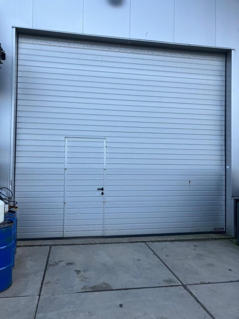 Elektrische roldeur, Ophalen, Kunststof, Gebruikt, Garagedeur