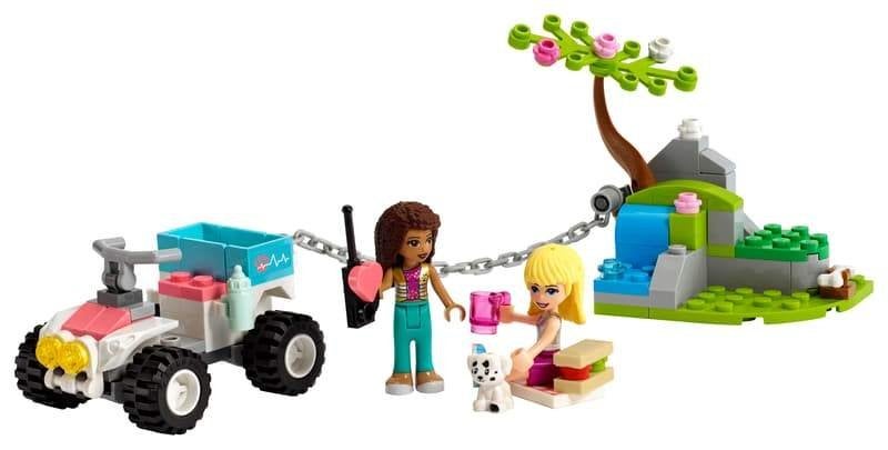 LEGO 41442 Dierenkliniek reddingsbuggy, Lego, Friends, Ophalen of Verzenden, Zo goed als nieuw