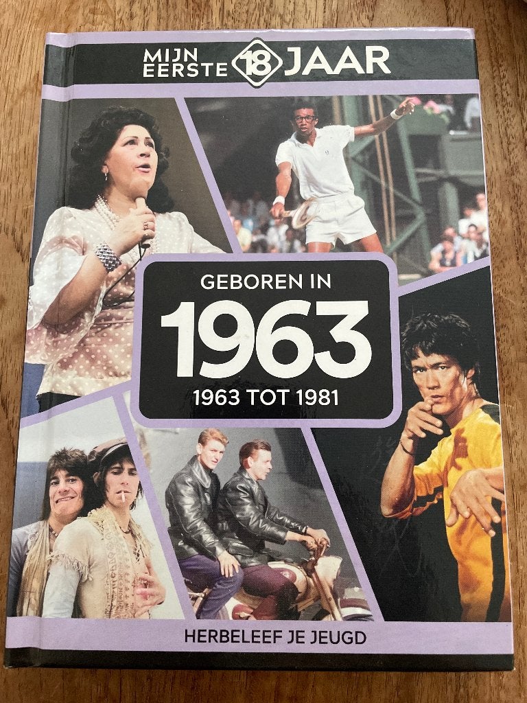 Mijn eerste jaar Geboren in 1963, Onbekend, Overige, Ophalen of Verzenden, Zo goed als nieuw