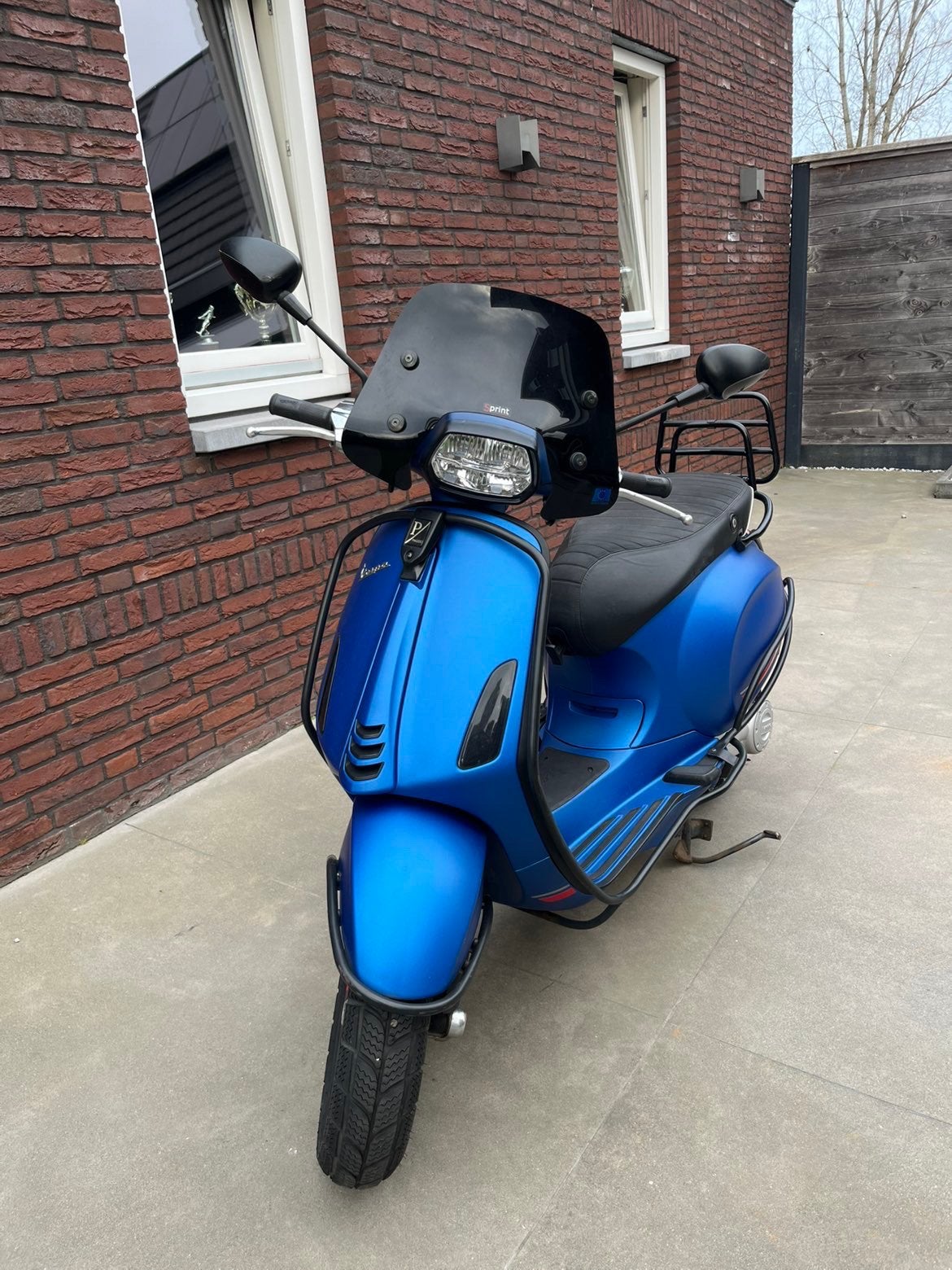 Vespa sprint, Fietsen en Brommers, Scooters | Vespa, Ophalen, Zo goed als nieuw, Benzine, Vespa S