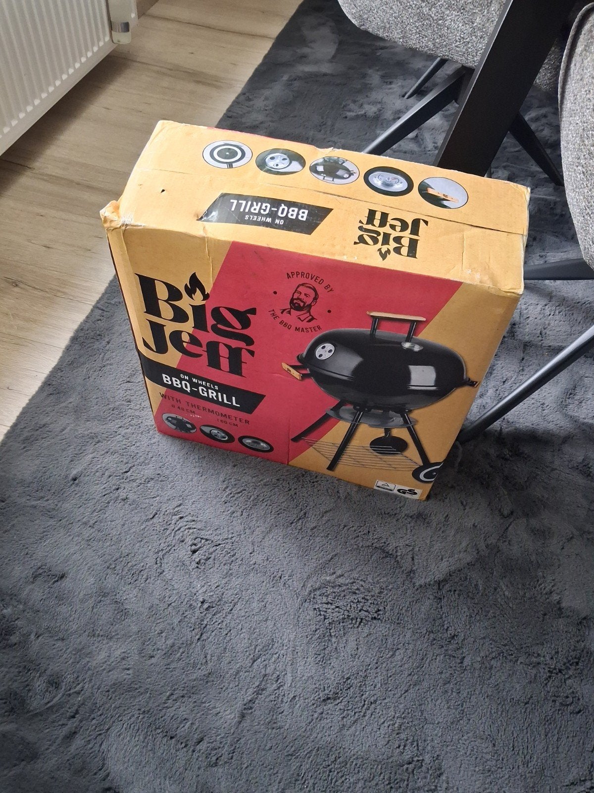 Bbq big jeff, Ophalen of Verzenden, Nieuw