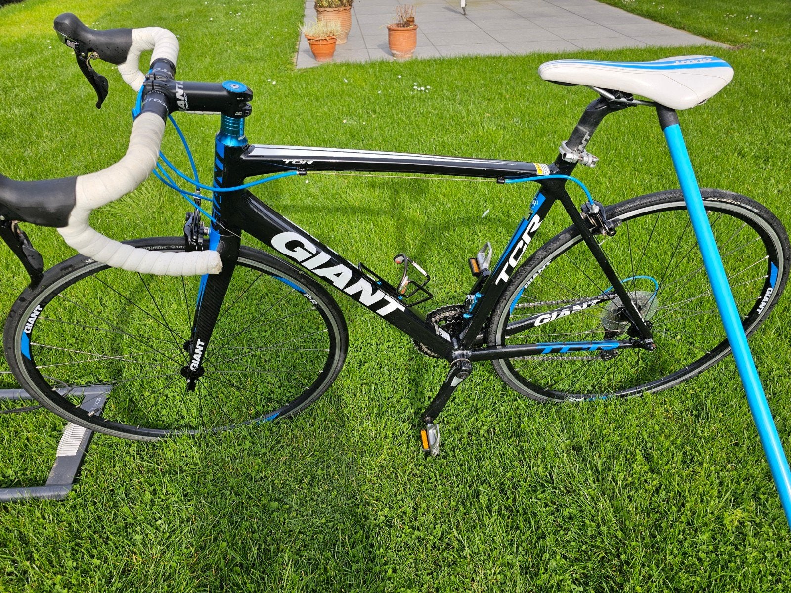 giant renfiets 30 vers. als nw., Aluminium, Zo goed als nieuw, Meer dan 20 versnellingen, Giant
