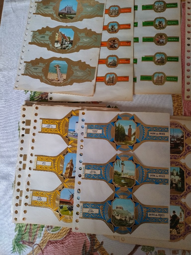 sigarenbandjes Derk de Vries, Verzamelen, Ophalen of Verzenden, Sigarenbandjes