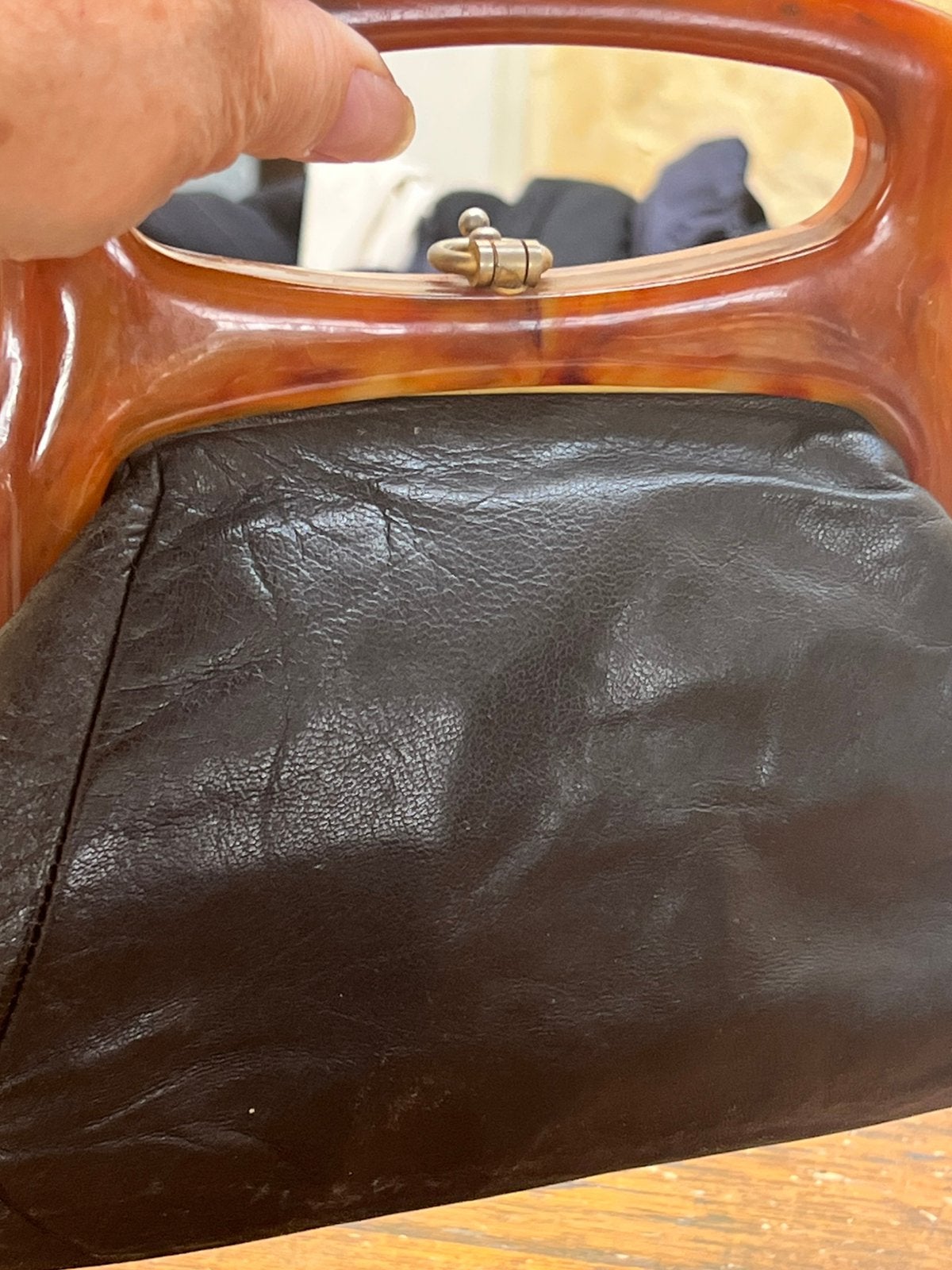 Orginele jaren 50 Karim de Paris handtasje, Ophalen of Verzenden