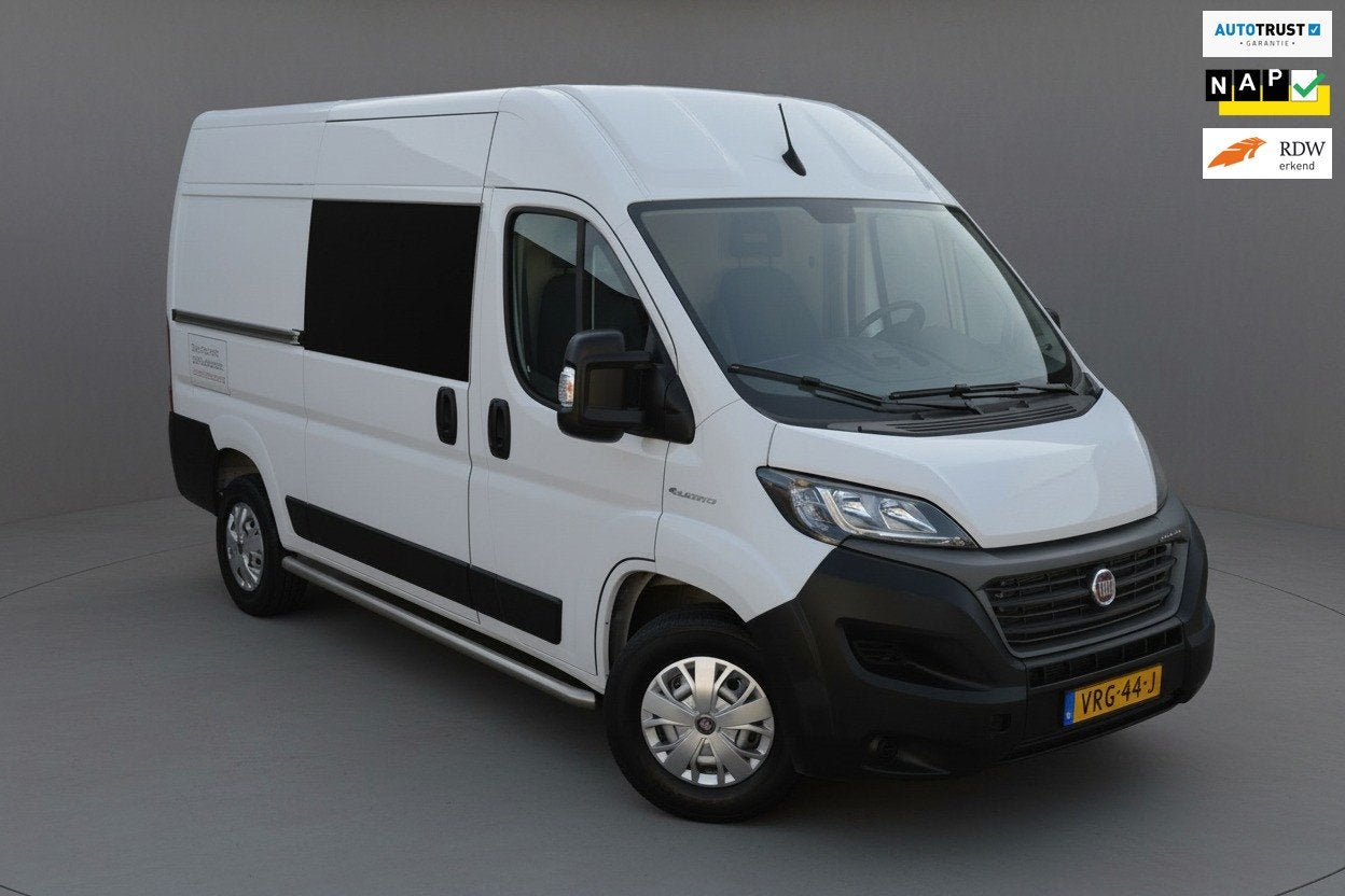 Fiat E-Ducato L2H2|Camera|Clima|Cruise|9900KM!, Auto's, Electronic Stability Program (ESP), Stof, Gebruikt, Origineel Nederlands