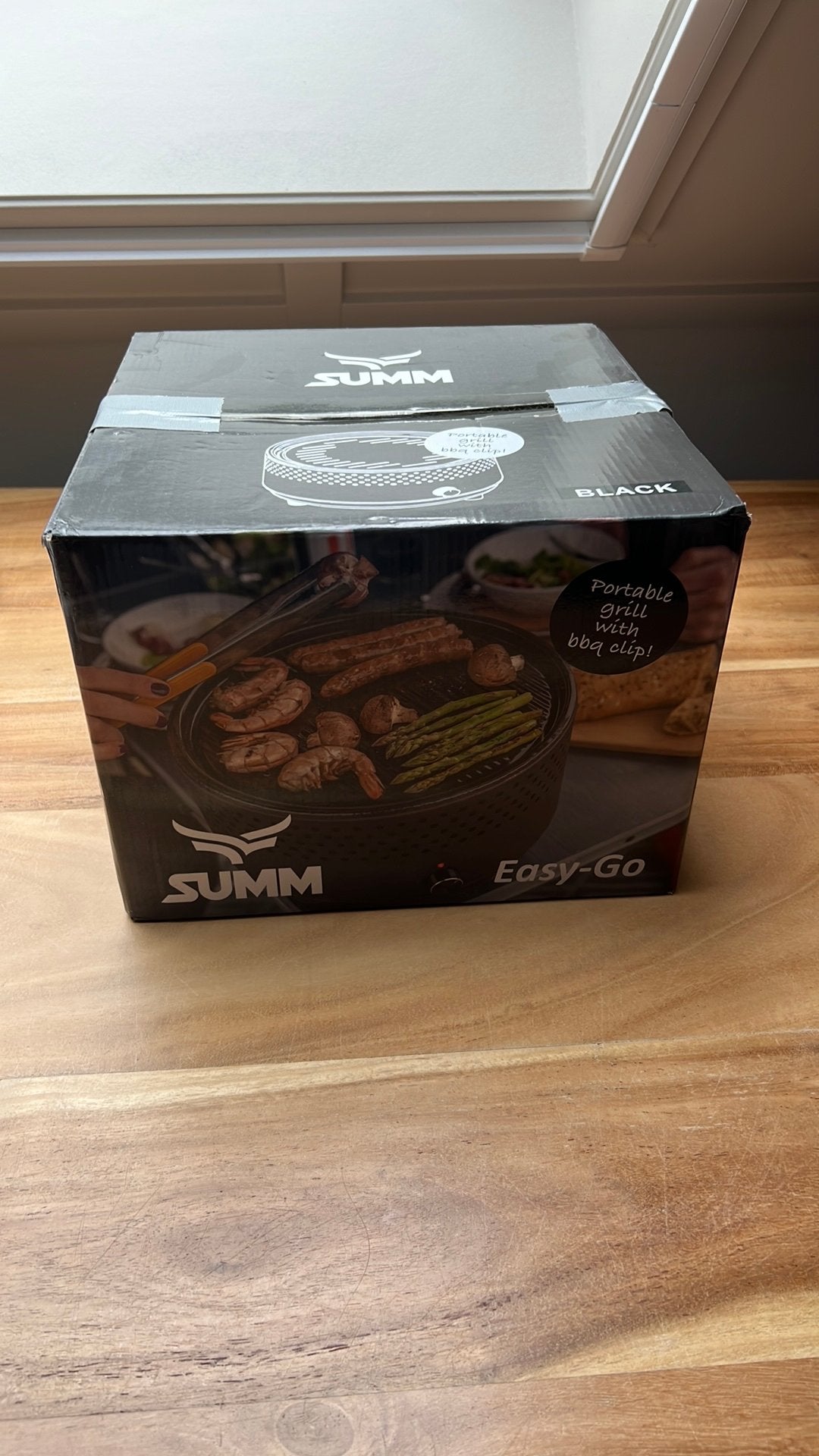 Mini bbq op kolen Summ, Tuin en Terras, Ophalen of Verzenden, Zo goed als nieuw