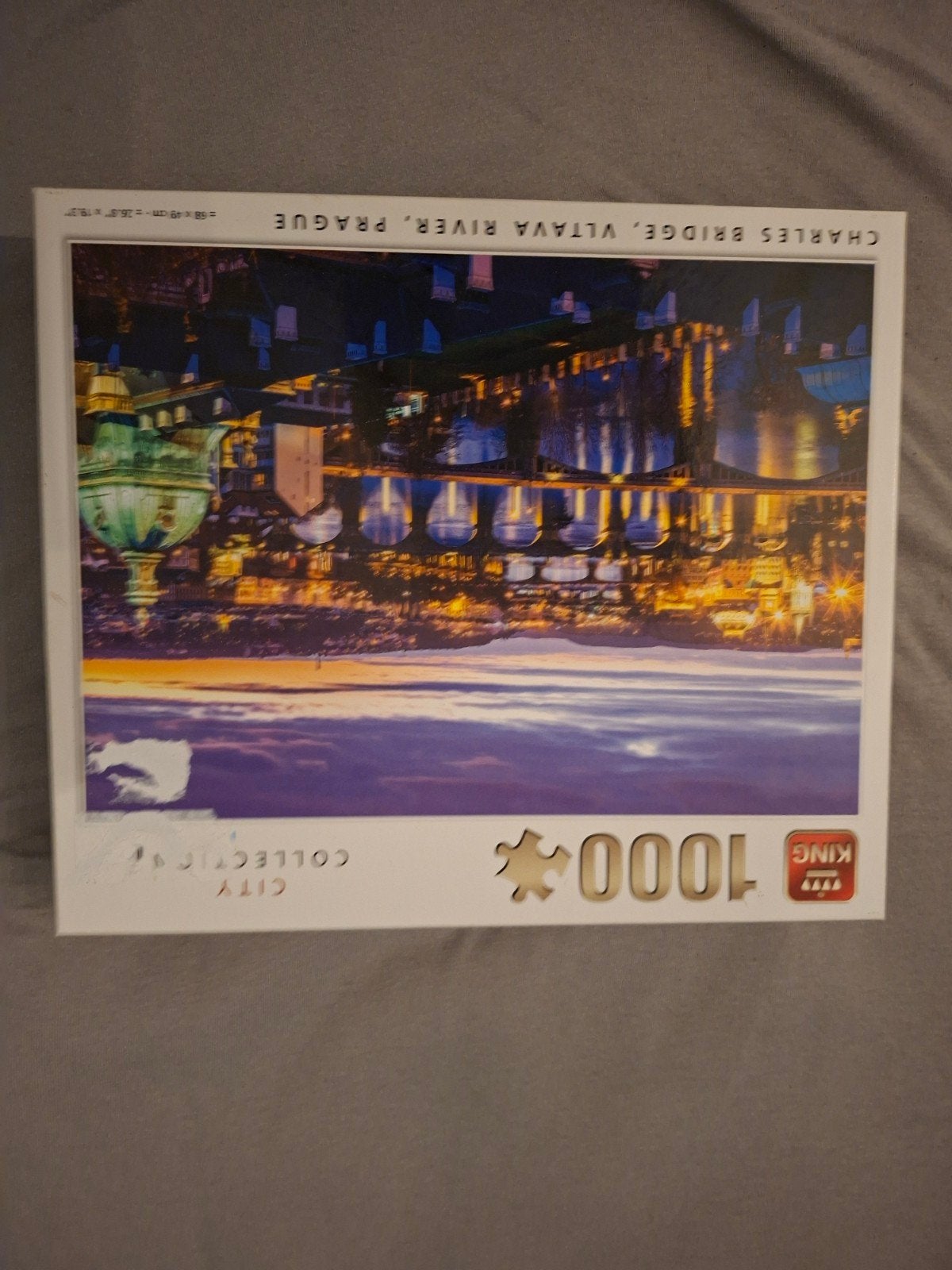 King City Collection 1000 stukjes - Praag, Ophalen of Verzenden, 500 t/m 1500 stukjes, Gebruikt, Legpuzzel