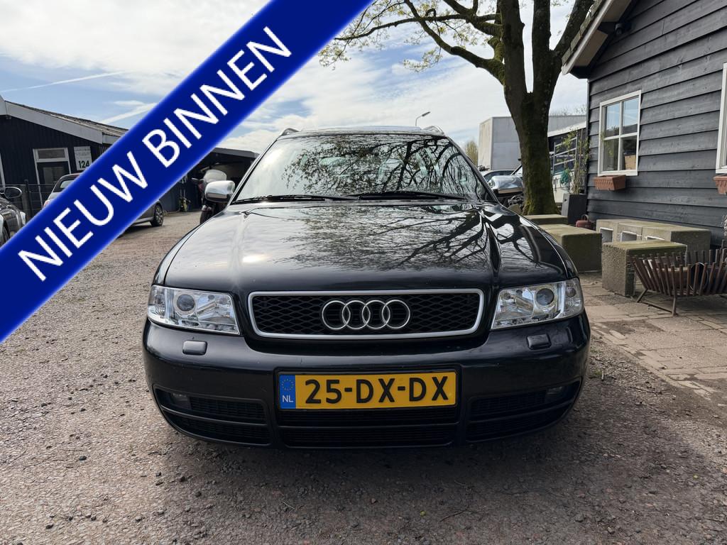 Audi A4 Avant 2.7 V6 quattro S4 Advance FACELIFT|SPORTLINE, Stoelverwarming, 2671 cc, Zwart, Handgeschakeld