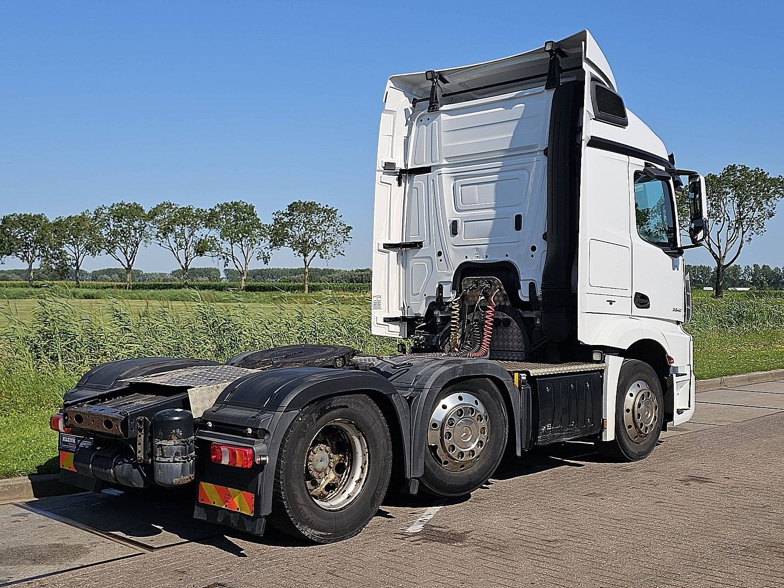 MERCEDES-BENZ ACTROS 2540 6x2, Automaat, Euro 6, 394 pk, Wit