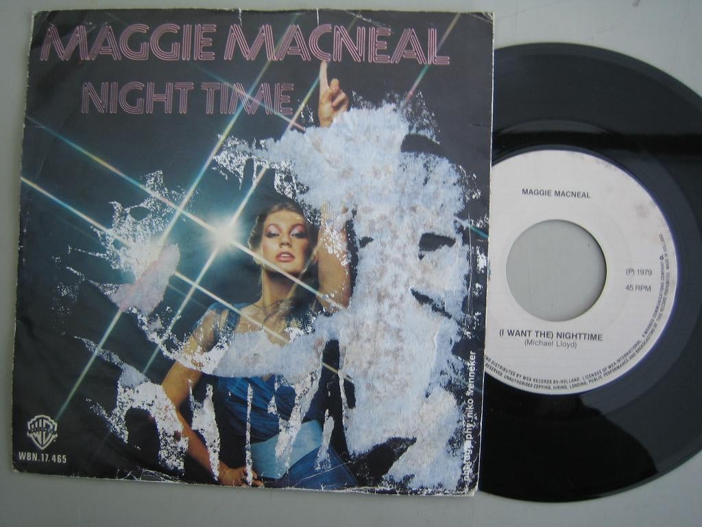 Maggie McNeal-Night time, Cd's en Dvd's, Vinyl Singles, Gebruikt, Pop, Ophalen of Verzenden