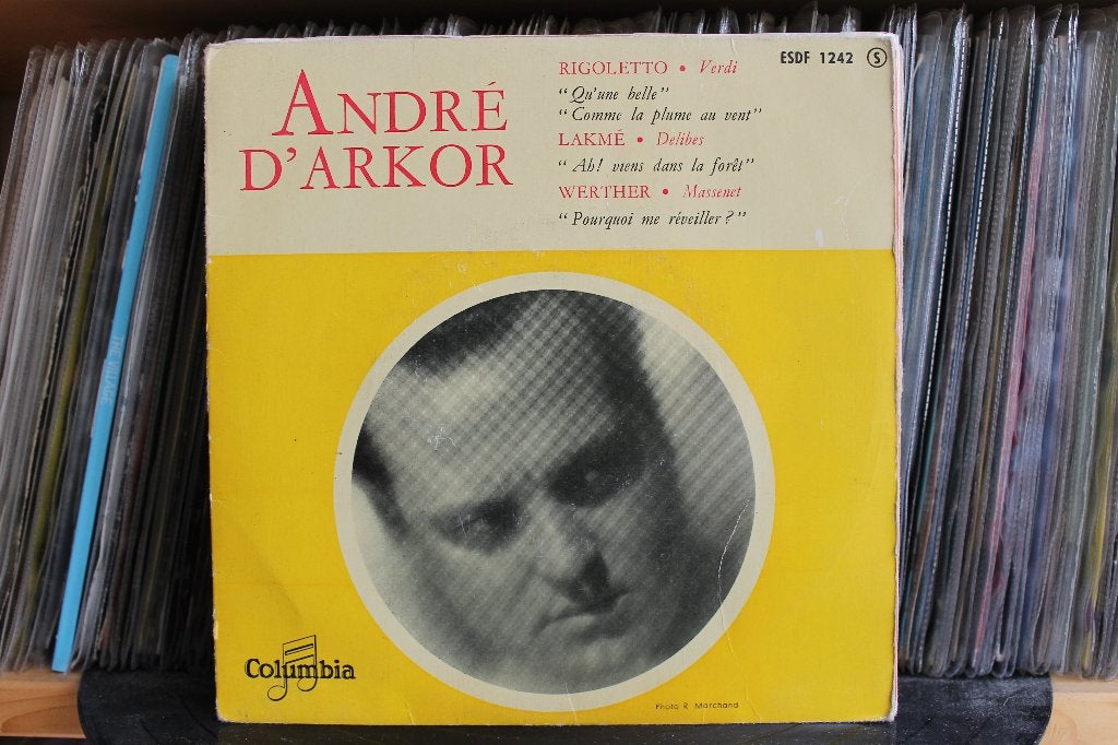 7" Single André D'Arkor - Rigoletto - Qu'une Belle / Comme l, Gebruikt, 7 inch, Ophalen of Verzenden, Pop