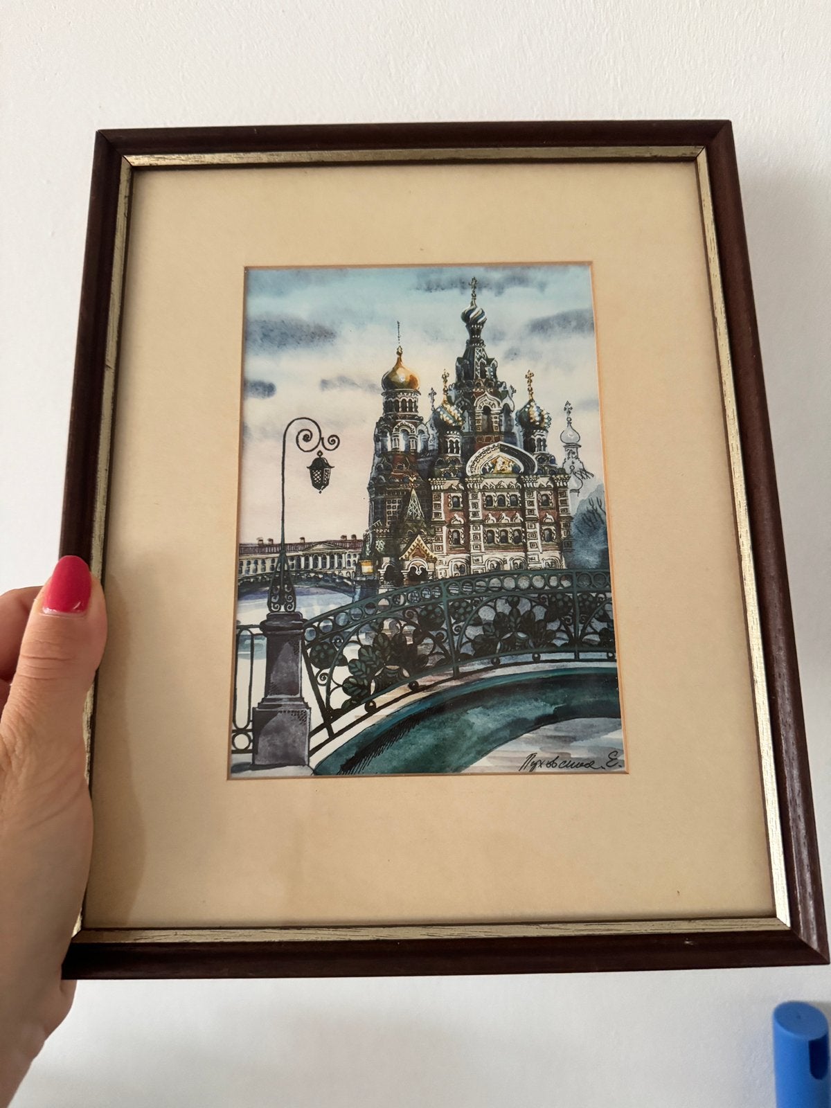 Schilderij Sint Petersburg, Ophalen of Verzenden