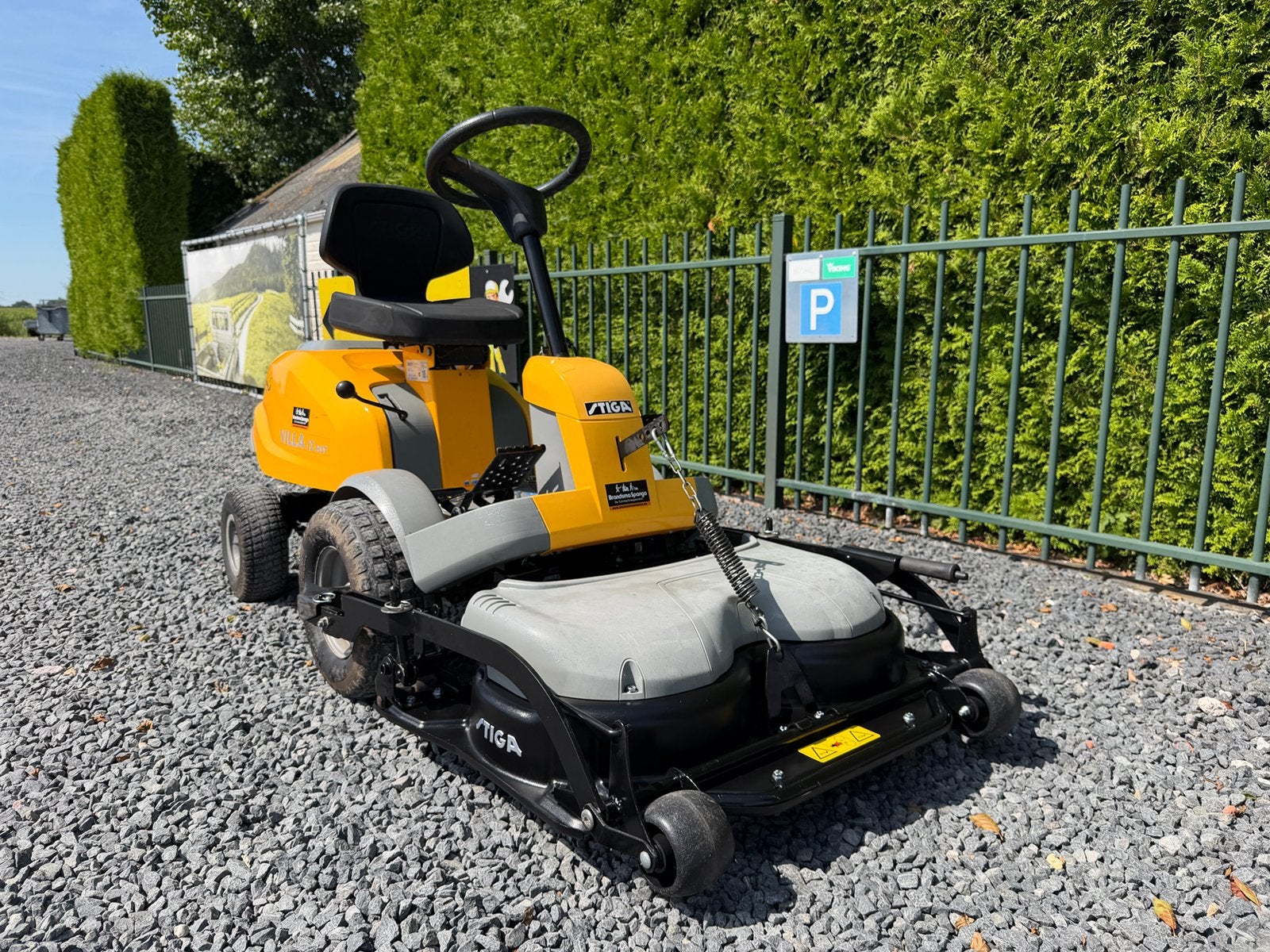 Stiga Villa 12 HST, automaat, 85cm, nieuw maaidek!, Gebruikt, Mulchfunctie, Ophalen, Info@stihl.de