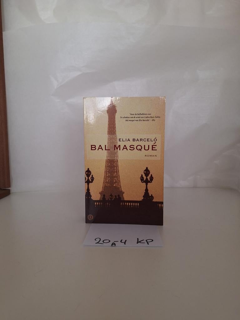 Elia Barceló - Bal Masqué (Roman), Ophalen of Verzenden, Zo goed als nieuw, Elia Barceló, Europa overig