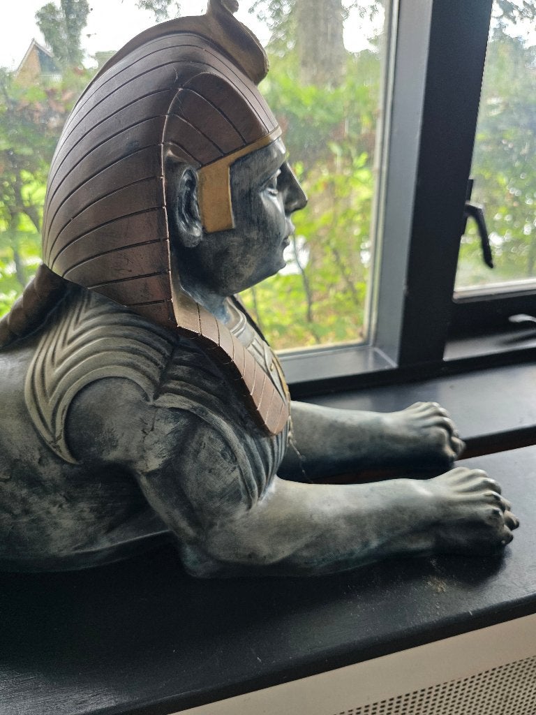 Sfinx decoratie beeld, Ophalen, Zo goed als nieuw, Fantasy