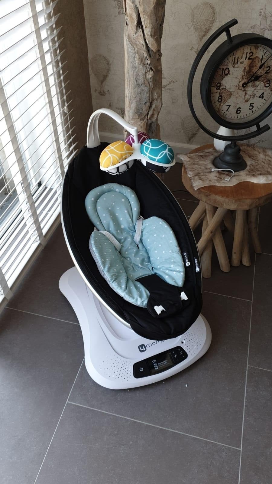 4moms mamaRoo 1037 Wipstoel met doos, Overige merken, Wipstoel, Zo goed als nieuw, Met gordel(s) of riempje(s)