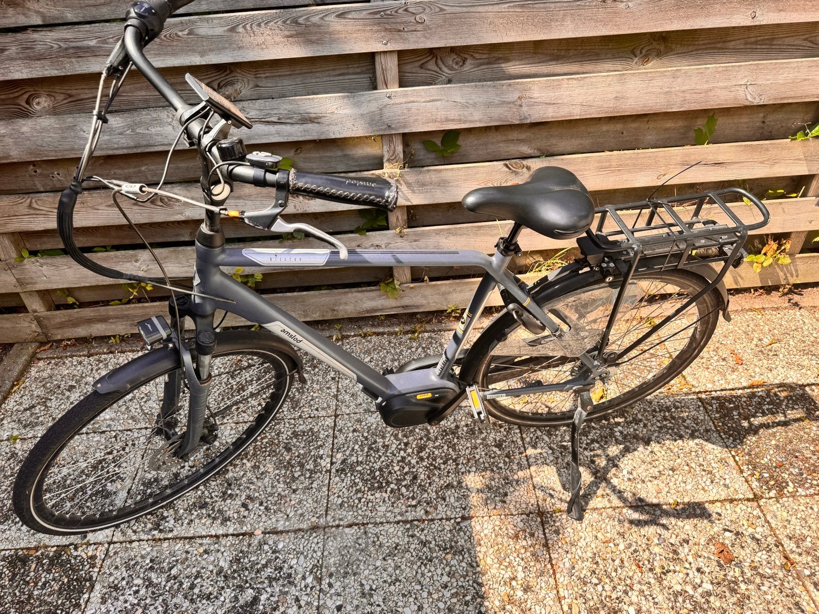 Amslod e-bike met Bafang M400 middenmotor (defect), Fietsen en Brommers, Elektrische fietsen, Ophalen, Gebruikt, 50 km per accu of meer