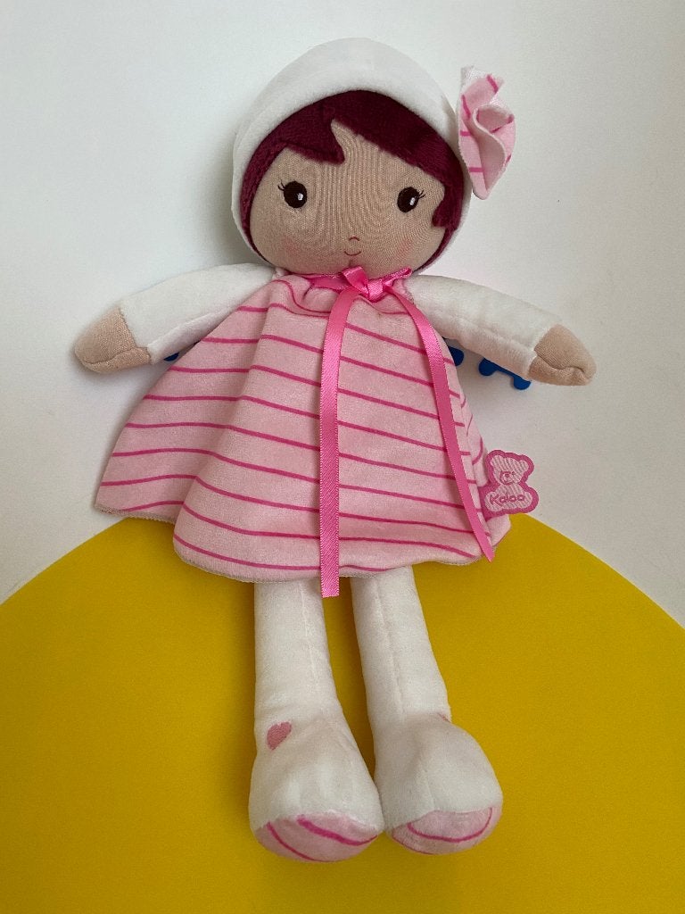 K2203 Kaloo pop popje roze jurkje, Ophalen of Verzenden, Zo goed als nieuw, Overige typen
