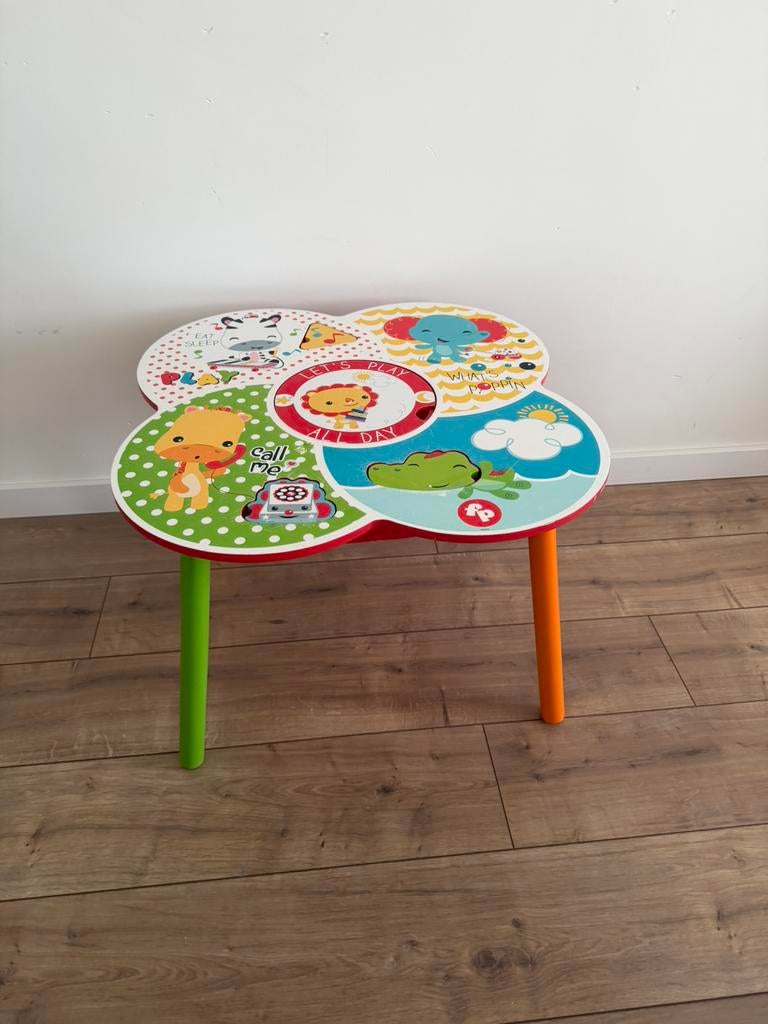 Kindertafel, Ophalen, Gebruikt