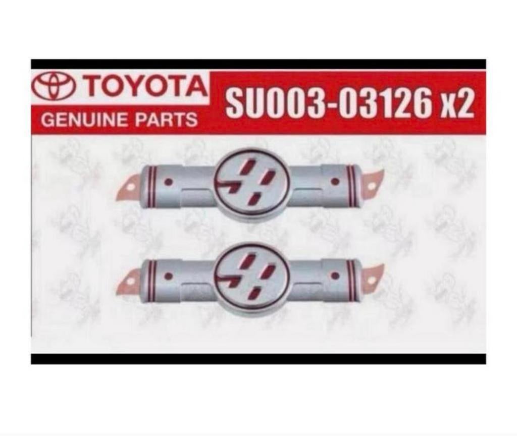 Set 2 origineel Toyota badge embleem GT-86 GT86 SU003-03126, Ophalen of Verzenden, H, H, H