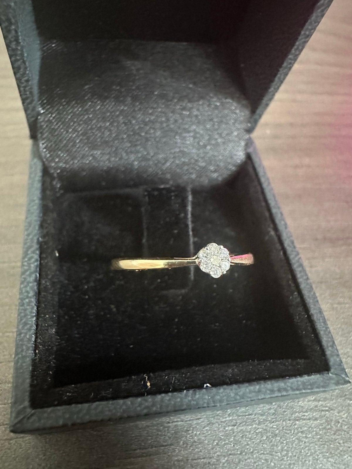 Blush Ring met Diamant, Maat 52 - Nieuwstaat, Nieuw, Ophalen of Verzenden, 17 tot 18, Met edelsteen