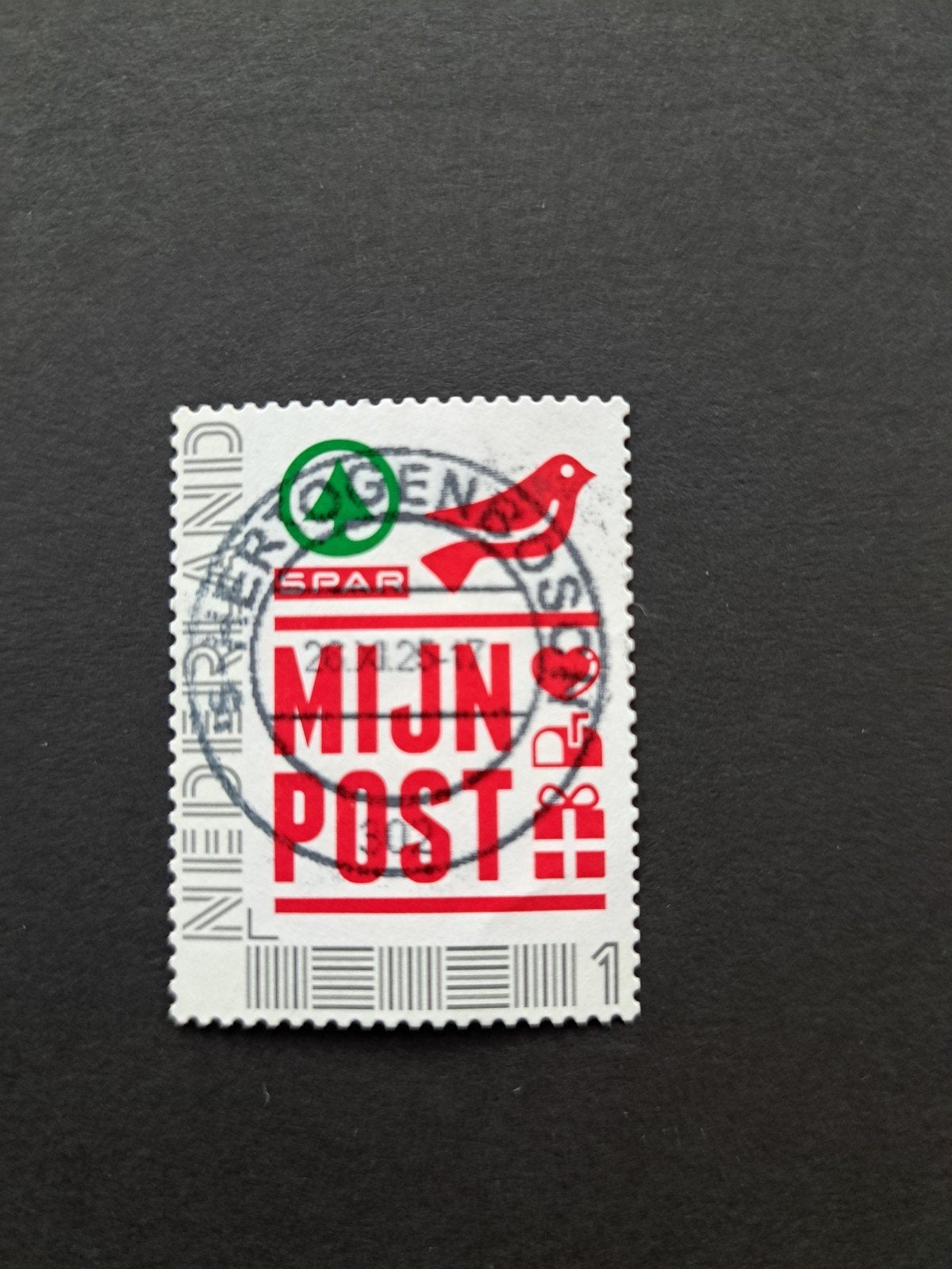 Persoonlijke zegel Mijn post spar, Ophalen of Verzenden, Gestempeld