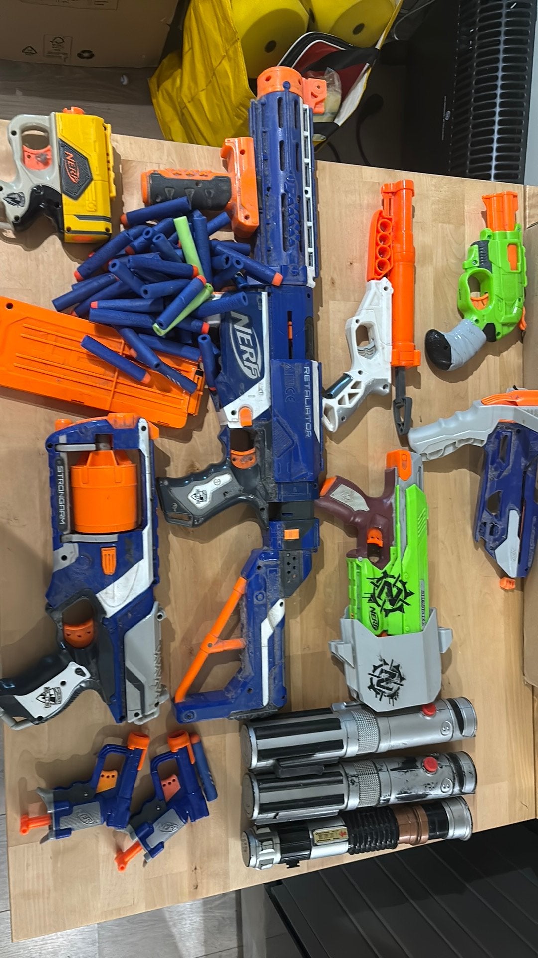 Nerf gun collectie, Ophalen of Verzenden, Gebruikt