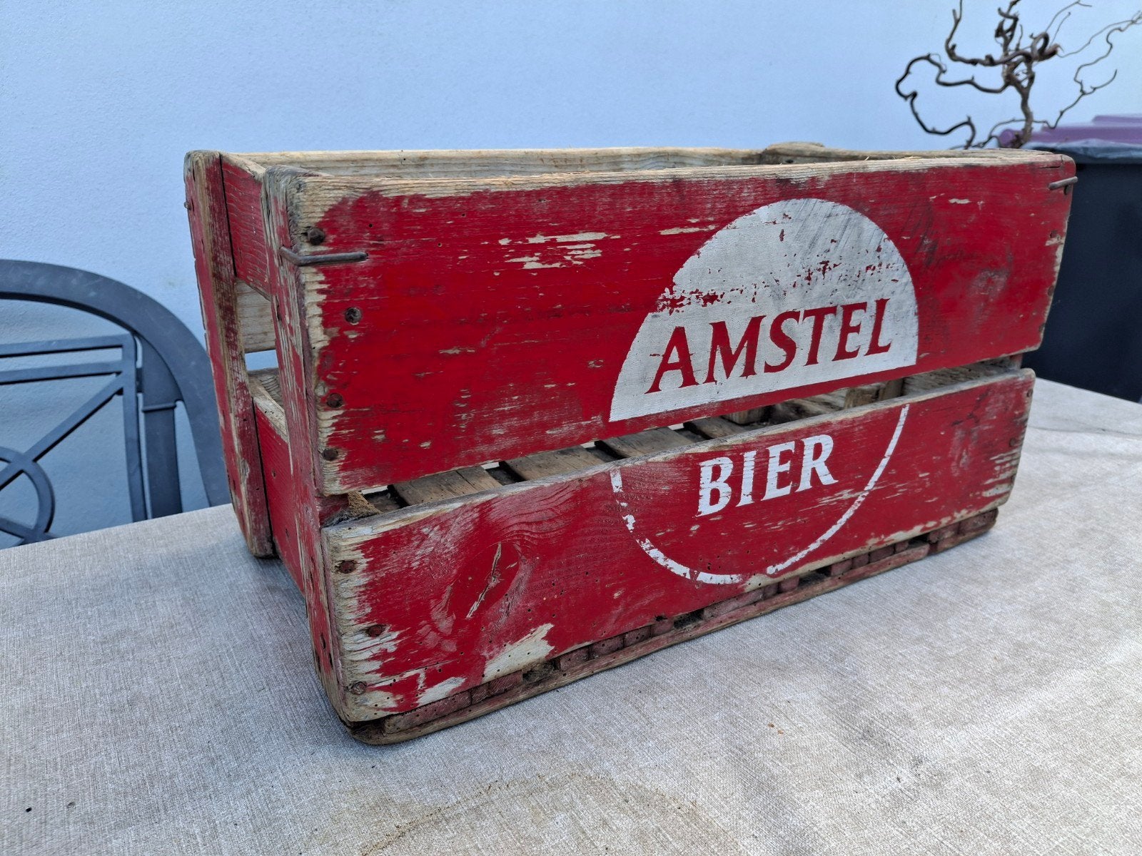 OUD AMSTEL BIER KRATJE!!!, Ophalen of Verzenden, Amstel