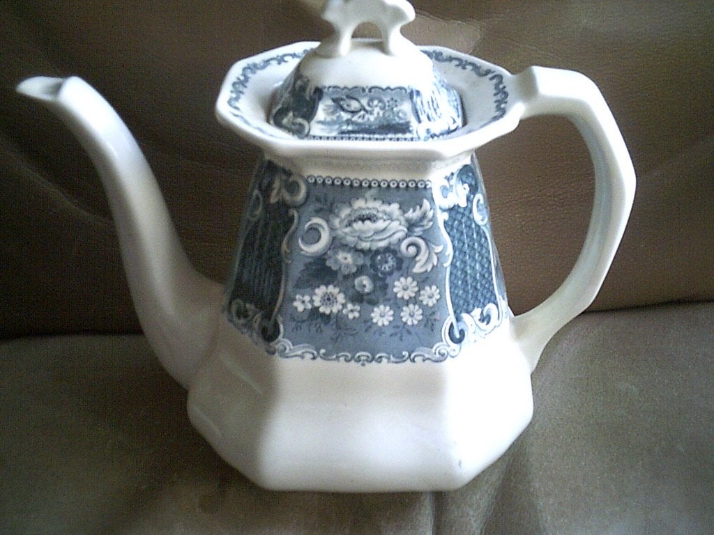 Societe ceramique Petrol koffiepot Victoria, Ophalen of Verzenden