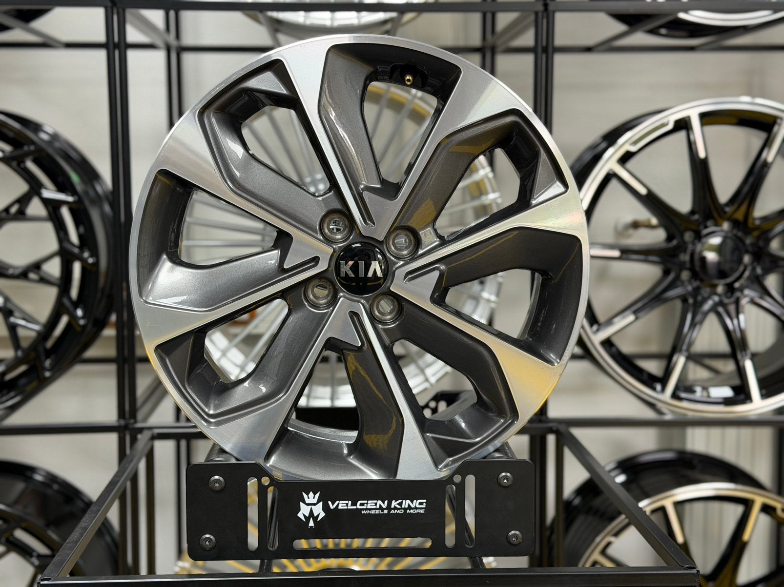 17 Inch 4x100 Origineel Nette KIA Stonic Velgen €399,-!, Ophalen of Verzenden, Gebruikt, 17 inch, Velg(en)