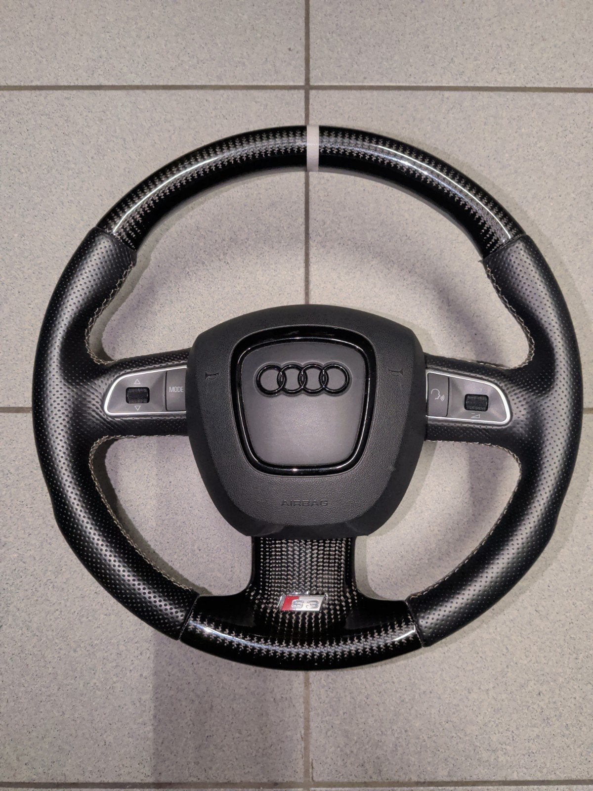 Audi Carbon Stuur, Auto-onderdelen, Ophalen, Gebruikt, Audi
