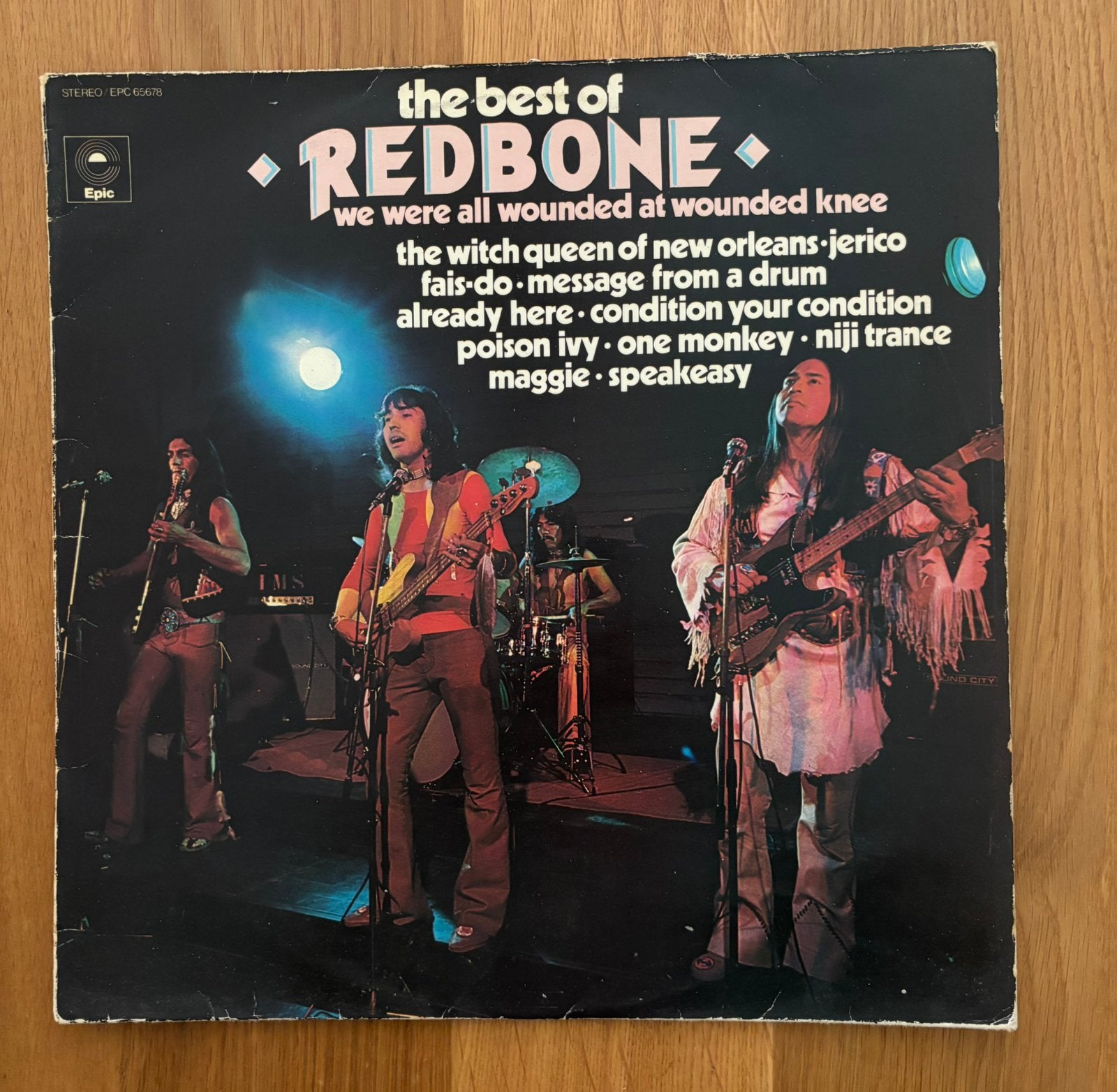 Redbone  wounded knee  lp vinyl, Ophalen of Verzenden, Gebruikt, 12 inch
