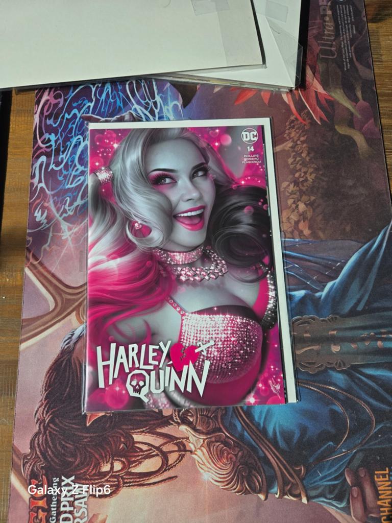 Harley Quinn #14 Warren Louw Variant Cover DC Comics, Eén comic, Amerika, Ophalen of Verzenden, Zo goed als nieuw