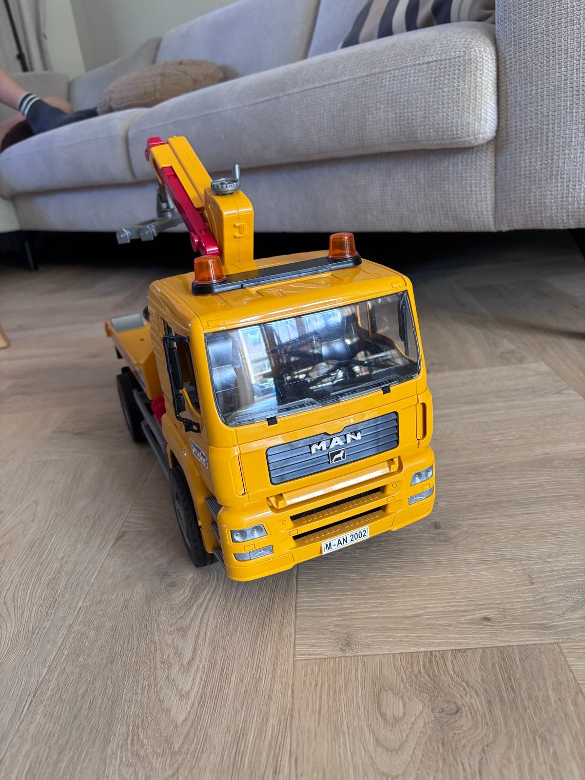 Bruder MAN Takelwagen Speelgoedtruck, Ophalen, Gebruikt