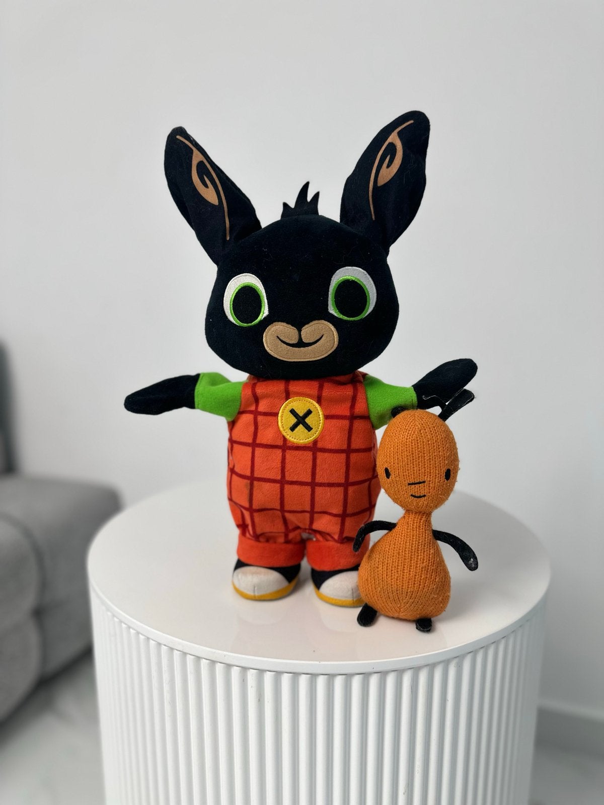Dansende Bing en Flop knuffels, Ophalen, Gebruikt, Overige merken, Overige karakters