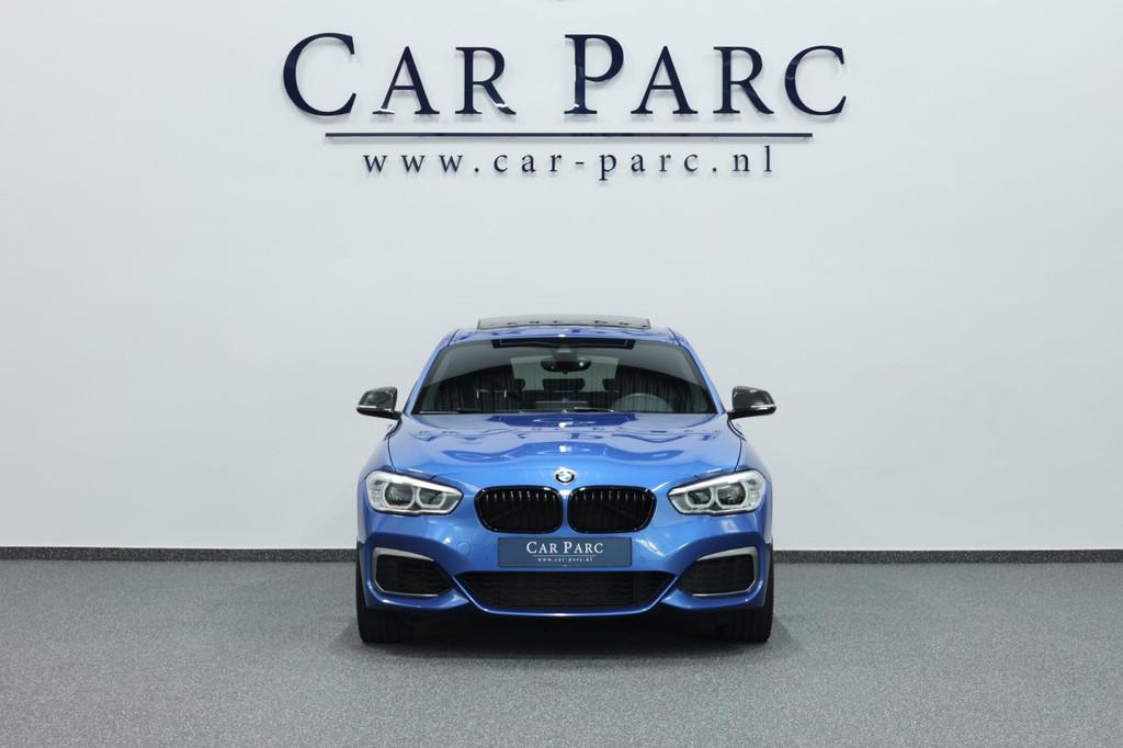 BMW 1-serie M140i xDrive M-PERFORMANCE LED/SCHUIFDAK/ALCANTA, Gebruikt, Blauw, Alcantara, 340 pk