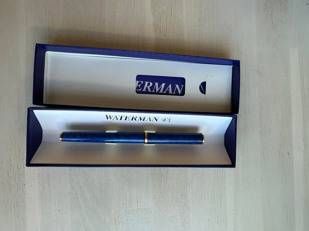 Waterman Preface Rollerball Pen Romance Blue, Verzamelen, Pennenverzamelingen, Ophalen of Verzenden, Zo goed als nieuw, Vulpen