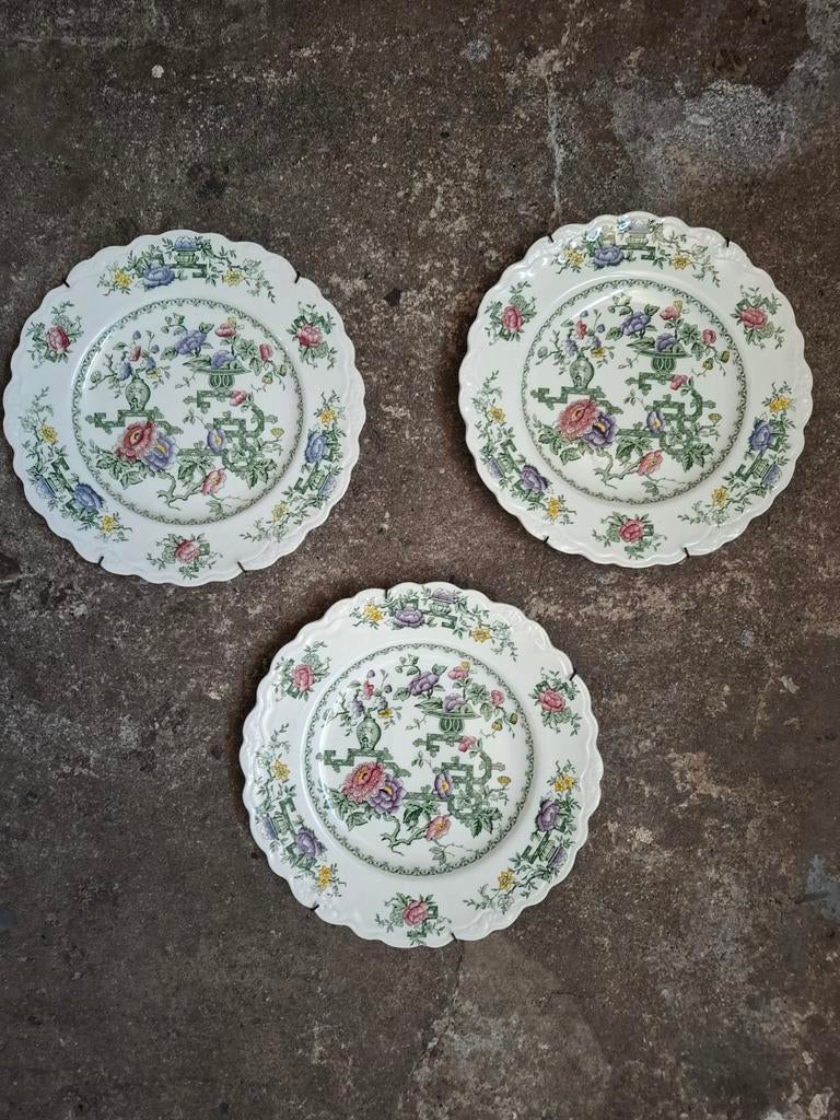 Set van 3 Vintage Crown Ducal Decoratie Borden, Antiek en Kunst, Ophalen